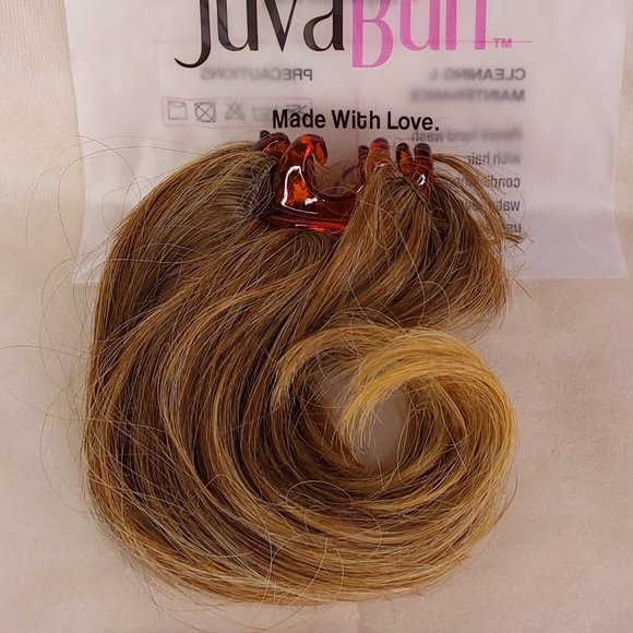 'JUVA~BUN' HAIR STYLING 'CURVED PONYTAIL' SEWN-IN CLAW CLIP - Picture 13 of 16